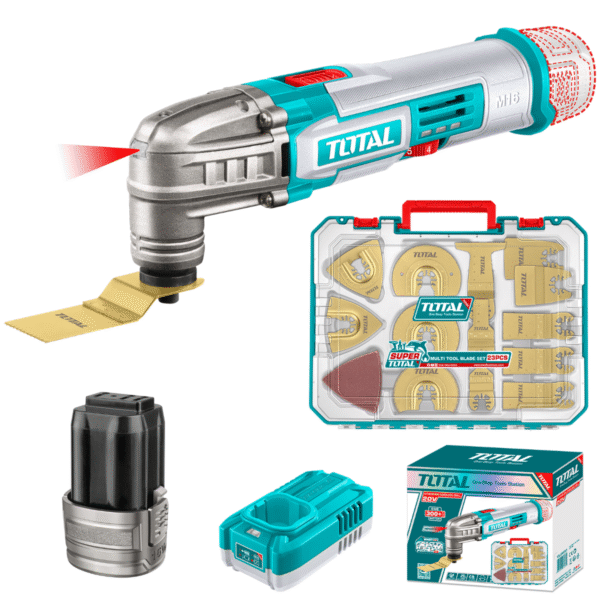 COMBO M16 HERRAMIENTA MULTIPLE + SET ACCESORIOS TOTAL