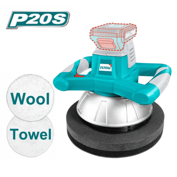 PULIDORA 254MM 20V 2500RPM INDUSTRIAL  TOPLI2001 TOTAL