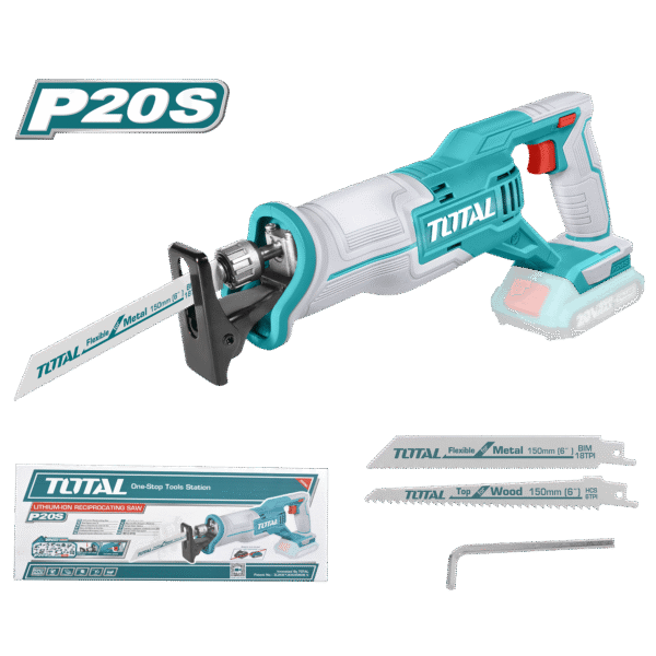 SIERRA RECIPROCA  LI-ION 20V 0-2800RPM  P20S TRSLI1152 TOTAL
