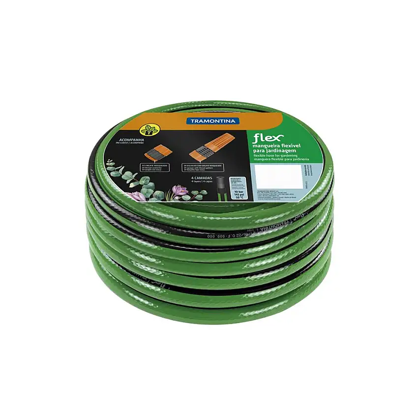 Mangueira Flex Para Jardim 20m – Verde (79167/200) – Tramontina